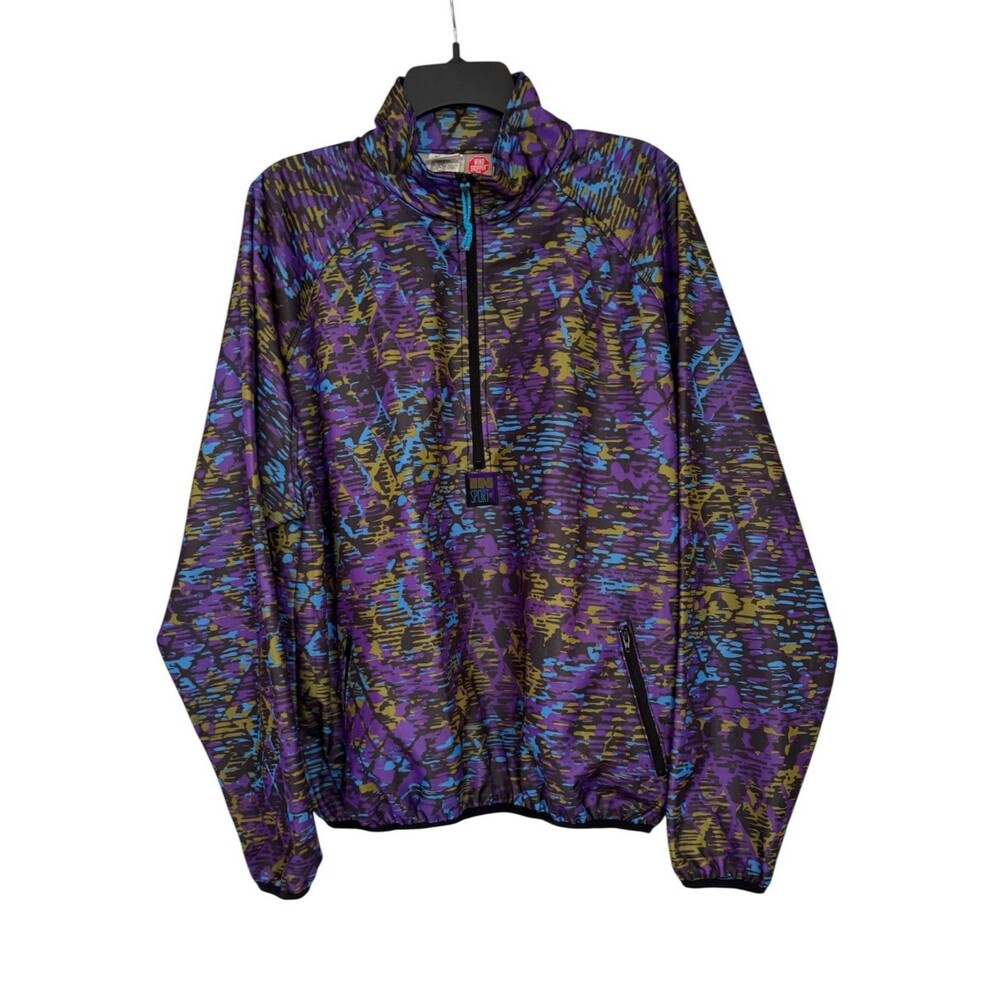 Women’s XL In Sport Windstopper Gore Half Zip Pullover Multi-colored
